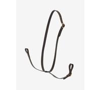 LeMieux Standing hobby horse Martingale - brown - soft leather - adjustable - suitable for children from 3 years old