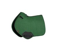 LeMieux Suede Close Contact Saddle Pad Square - Breathable - High Wither - Hunter Green - Large