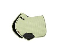 LeMieux Suede Close Contact Square - Macaron - Yellow - Size: Large