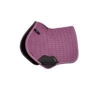 LeMieux Suede Close Contact Square - Mallow - Dark Pink - Size: Large