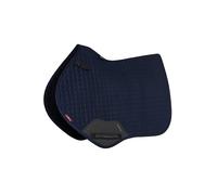 LeMieux Suede Close Contact Saddle Pad Square - Breathable - High Wither - Navy - Large