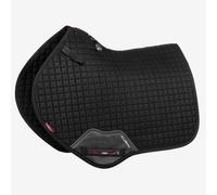 LeMieux Suede Close Contact Square - Black - Size: Small - Medium