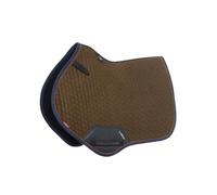 LeMieux Suede Close Contact Square Saddlepad - Narrow Jumping Mat - Alpine Small/Medium
