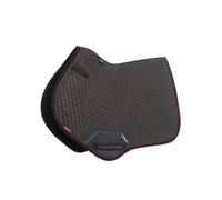 LeMieux Suede Close Contact Square Saddlepad - Cinder Large