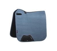 LeMieux Dressage Suede Square Saddle Pad - Saddle Pads for Horses - Equestrian Riding Equipment and Accessories (Ice Blue - Small/Medium)