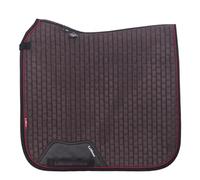 LeMieux Suede Dressage Square Saddlepad - Cinder Large