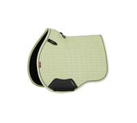 LeMieux Suede GP Square - General Purpose Equestrian Saddle Pad - High Wither - Girth Protection - Macaron - Small/Medium
