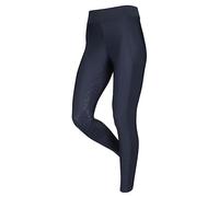 LeMieux Summer Pull On Jodhpurs for Women - Equestrian Riding Tights - Full Seat Ladies Horseback Riding Gear (Navy/UK 6)