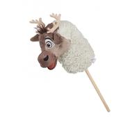 LeMieux Disney Hobby Horse Sven - Your Faithful Frozen Reindeer Friend - Soft Antlers and Kind Dark Eyes - Detachable Stick - Suitable for Ages 3+
