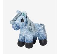 LeMieux Tiny Pony Sam - Soft Grey Coat - Pocket-Friendly Size - Includes Tiny Pony Fleece Rug