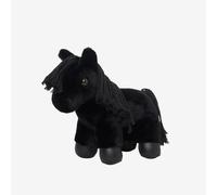 LeMieux Tiny Pony Skye - Soft Black Coat - Pocket-Friendly Size - Includes Tiny Pony Fleece Rug