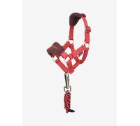 LeMieux Mini Toy Pony Vogue Headcollar & Leadrope - Cranberry