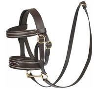 LeMieux Toy Pony Bridle Brown - Real Design with Metal Bit and Leather Reins - Educational Toy - Suitable for Ages 8+