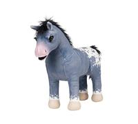 LeMieux Toy Pony Comet - Soft Blue Roan Coat - Includes Navy Branded Carry Rug - Suitable for Ages 3+