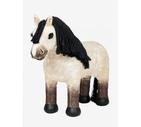 LeMieux Toy Pony Dream - Soft Dun Coat - Includes Navy Branded Carry Rug - Suitable for Ages 3+