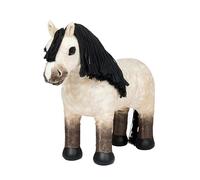 LeMieux Toy Pony Dream - Soft Dun Coat - Includes Navy Branded Carry Rug - Suitable for Ages 3+