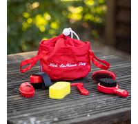 LeMieux Pony Grooming Kit, Red