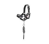 LeMieux Toy Pony Leather Halter & Leadrope - Suitable for 3+ - Black