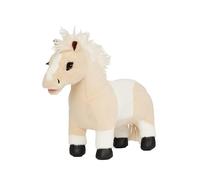 LeMieux Toy Pony Lemon - Soft Skewbald Coat - Includes Navy Branded Carry Rug - Suitable For Ages 3+