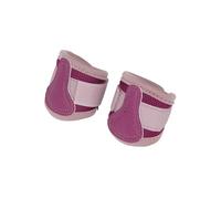 LeMieux Toy Pony Mesh Brushing Boots - Blackberry - Suitable for Ages 3+ | Complete The Matchy Matchy Look for Your Toy Pony - Sold in Pairs