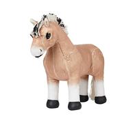 LeMieux Toy Pony Oskar - Norwegian Fjord with Soft Dun Coat - Includes Navy Branded Rug with Handle - Suitable for Ages 3+