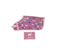 LeMieux Toy Pony Printed Rug - Suitable For Ages 3+ - Miniature Super Soft Cooler Fleece Rug - Mallow