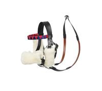 LeMieux Toy Pony Racing Bridle - Includes Orange Reins, Racing Snaffle, Removable Blinkers and Shadow Roll - Educational Toy - Suitable for Ages 3+