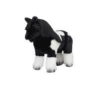 LeMieux Toy Pony Razzle - Black & White Piebald - Includes Navy Branded Rug with Handle - Suitable for Ages 3+
