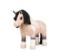 LeMieux Toy Pony Toby - Soft Buckskin Coat - Includes Navy Branded Carry Rug - Suitable for Ages 3+