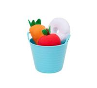 LeMieux Toy Pony Treat Bucket - Soft Fabric Apple, Carrot & Mint Treats - Hook & Loop Fastenings Attach to Inside of Toy Pony's Mouth - Suitable for Ages 3+