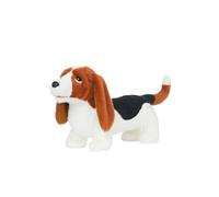 LeMieux Toy Puppy Boris - Cute & Cuddly Basset Hound - Stuffed Standing Toy Dog - Suitable for Ages 3+