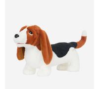LeMieux Toy Puppy Boris - Cute & Cuddly Basset Hound - Stuffed Standing Toy Dog - Suitable for Ages 3+
