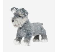 LeMieux Toy Puppy Cooper - Cute & Cuddly Schnauzer - Stuffed Standing Toy Dog - Suitable for Ages 3+