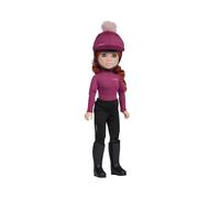 LeMieux Toy Rider Cara - Includes Removable Blackberry Outfit | Fits Perfectly On Toy Ponies - Suitable for Ages 3+