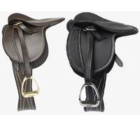 LeMieux Toy Saddle Bridle Martingale Real Leather Pony Kids Mini Play Horse Tack