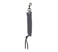 LeMieux Training Leadrope - 3m Long - Quality durable woven rope - Navy/Grey