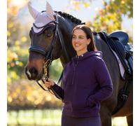 LeMieux UK10 Ladies Henrietta Half Zip Hoodie Juniper - Purple