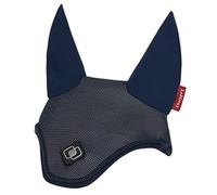 LeMieux Ultra Mesh Fly Hood in Dark Navy with Soft Lycra Ears - Comfortable Fit Equestrian Mask - Sport Horse Wear - Large