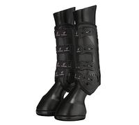 LeMieux Ultra Mesh Snug Support Horse Boots - Protective Gear and Training Equipment - Equine Boots, Wraps & Accessories (Black/Hind Large)