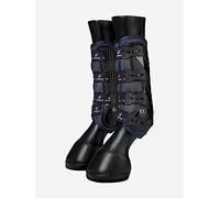 LeMieux Ultra Mesh Snug Support Horse Boots - Protective Gear and Training Equipment - Equine Boots, Wraps & Accessories (Dark Navy/Hind Medium)