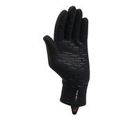 LeMieux Unisex Polar Tec Riding Gloves for Winter - Black - Flexible & Breathable - Large