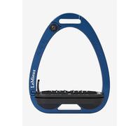 LeMieux Vector Control Stirrup - New Generation - Spring Loaded Hinged Arm - Cross Track Grip Surface - Navy
