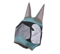 LeMieux Visor-Tek Half Fly Mask - 70% UV Protective Mesh - Breathable - Lagoon - XLarge