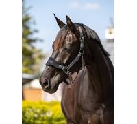 LeMieux Fleece Headcollar Vogue - Halter & Leadrope - Black Full