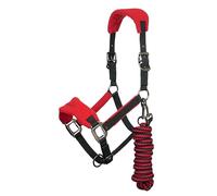 LeMieux Vogue Fleece Headcollar with Lead Rope - Extra Padding, Adjustable at Curb and Poll Strap