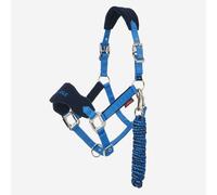 LeMieux Vogue Headcollar & Leadrope - Benetton Blue - Blue - Size: Full
