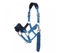 LeMieux Vogue Headcollar & Leadrope Benetton Blue, Cob