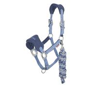 LeMieux Vogue Headcollar & Leadrope - Powder Blue - Powder Blue - Size: Pony