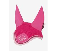 LeMieux Watermelon Classic Horse Fly Hood - Handmade Crochet - Soft Lycra Ears - Comfortable Fit Equestrian Mask - Sport Horse Wear - X-Large