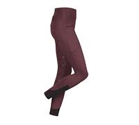 LeMieux Winter ActiveWear Seamless Pull On Breeches - Port UK12/EU40